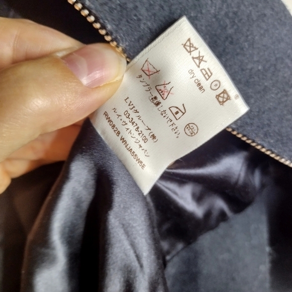 Louis Vuitton crop peplum hooded wool blend jacket sz 38/6 - Picture 14 of 16